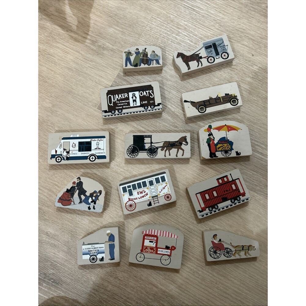 Cat's Meow - Train Ice Cream Truck Quaker Oats Horse Carriage Hot Dog​